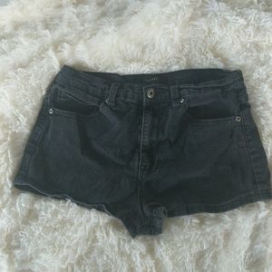 Forever 21 Black Jean Shorts